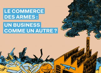 couverture BD commerce armes