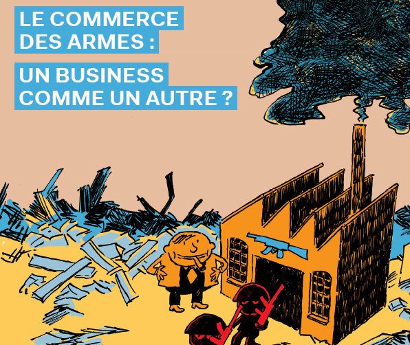 BD sur le commerce des armes : les médias en parlent (TV5 Monde, Métro, LN24…)