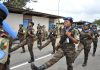 Crédit photo : parade pour honorer le service du 15e contingent de Casques bleus béninois dans l'ONUCI (UN Photo/Hien Macline/2012)