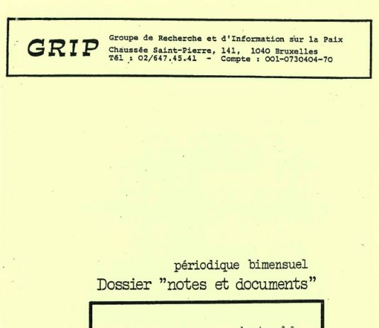 La discussion générale sur le budget du Ministère de la Défense Nationale pour 1979 (Chambre, 16 mai 1979)