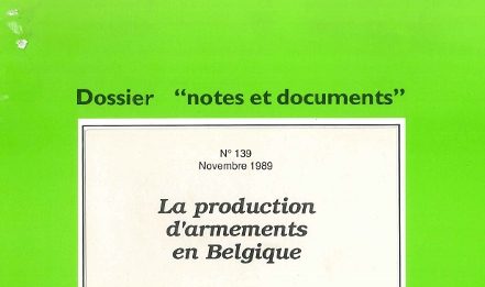 La production d’armements en Belgique