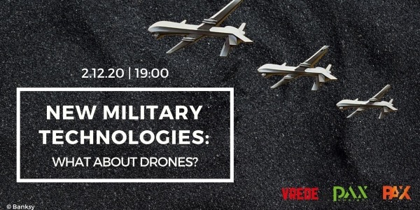 New Military Technologies: What About Drones? (Webinar, 2 déc. 19h)