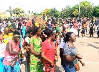 Manifestation contre le 3e mandat de Ouattara