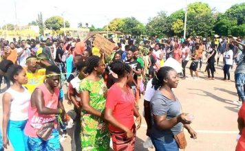 Manifestation contre le 3e mandat de Ouattara