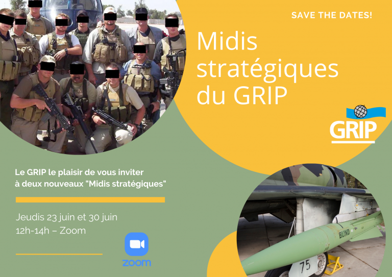 SAVE THE DATES! Midis stratégiques du GRIP – jeudis 23 juin et 30 juin – 12h-14h – Zoom