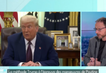 Yannick Quéau sur le plateau de LN24 pour la chronique du GRIP le dessous des cartes