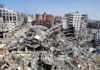 images de ruines de Gaza