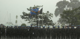 Les effets des changements climatiques sur les opérations de maintien de la paix – Vers une adaptation nécessaire cérémonie de remise de décorations aux soldats du Bataillon indien de la MONUSCO - 2014 Crédit : MONUSCO - Equipe photo