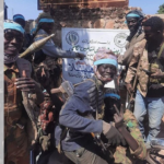 Détournement d’armes européennes par les Émirats arabes unis vers le Soudan : quelles obligations pour les États exportateurs ? Des soldats des Forces armées soudanaises à Habila dans le Kordofan,