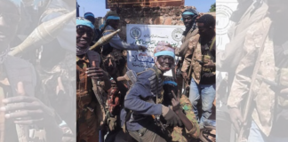 Détournement d’armes européennes par les Émirats arabes unis vers le Soudan : quelles obligations pour les États exportateurs ? Des soldats des Forces armées soudanaises à Habila dans le Kordofan,