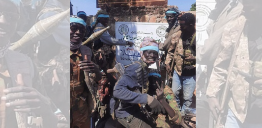 Détournement d’armes européennes par les Émirats arabes unis vers le Soudan : quelles obligations pour les États exportateurs ? Des soldats des Forces armées soudanaises à Habila dans le Kordofan,