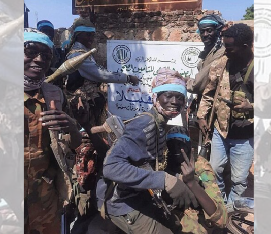 Détournement d’armes européennes par les Émirats arabes unis vers le Soudan : quelles obligations pour les États exportateurs ? Des soldats des Forces armées soudanaises à Habila dans le Kordofan,