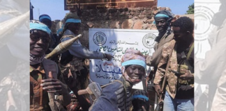Détournement d’armes européennes par les Émirats arabes unis vers le Soudan : quelles obligations pour les États exportateurs ? Des soldats des Forces armées soudanaises à Habila dans le Kordofan,