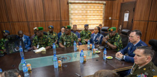 Visite des représentants de l’US Africa Command (AFRICOM) au Nigeria dans le cadre du renforcement du partenariat sécuritaire entre les deux pays, le 9 février 2026.