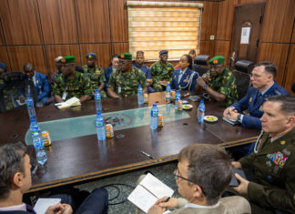Visite des représentants de l’US Africa Command (AFRICOM) au Nigeria dans le cadre du renforcement du partenariat sécuritaire entre les deux pays, le 9 février 2026.