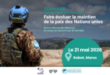 Séminaire – Faire évoluer le maintien de la paix des Nations unies : entre efforts de réforme et mise en œuvre sur le terrain